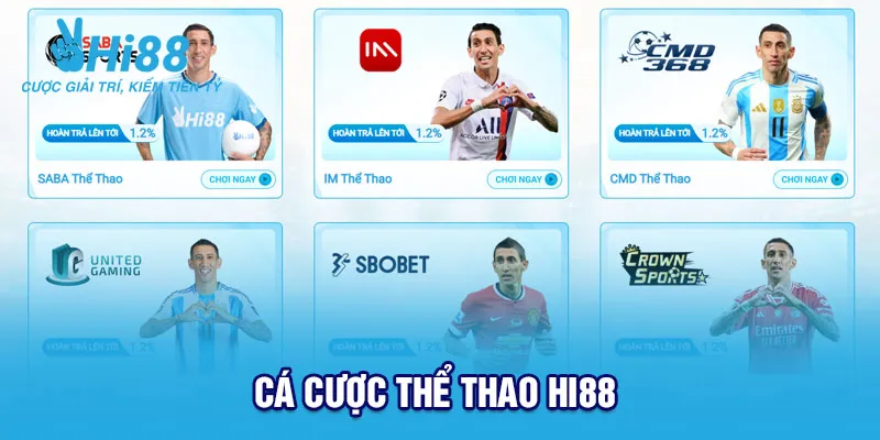 Hi88 – Nâng tầm đam mê với cá cược thể thao chuyên nghiệp